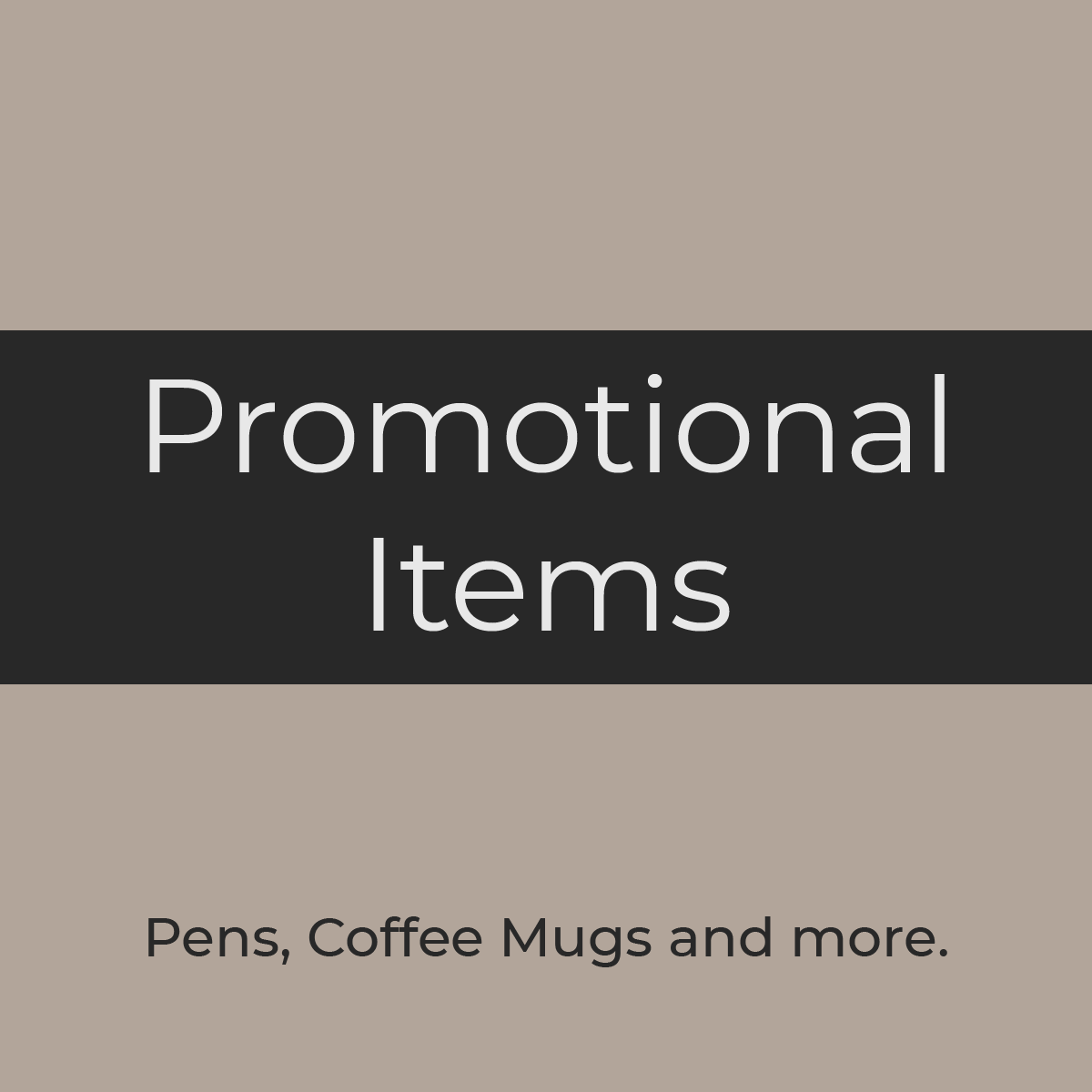 Promotional Items